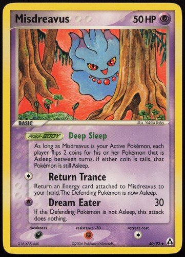 Misdreavus uncommon legend - misdreavus,