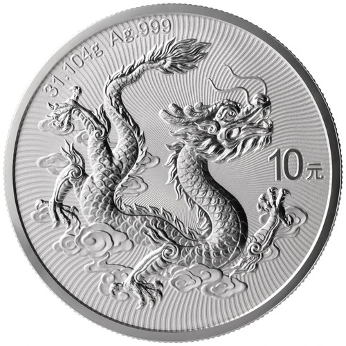 Yuan silver oz argento - 1,