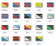 Calcio - Scegli la tua squadra del cuore - frigo calamita da frigorifero magnete