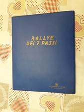 CARTELLINA RALLYE (Rally) DEI 7 PASSI  Vintage fine 50 primi 60 Aci Livorno
