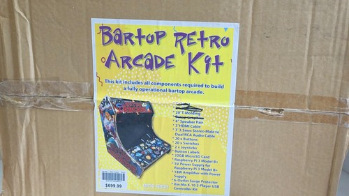 Raspberry retro bartop - pi,