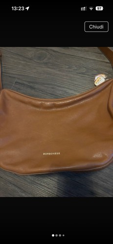 Borbonese borsa spalla donna - borbonese, a