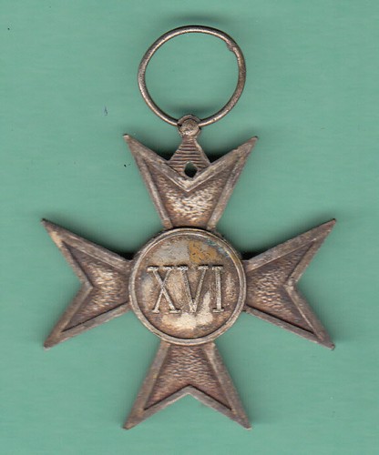 Medaglia croce anzianità - croce,
