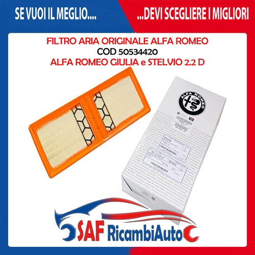 Filtro aria originale alfa - filtro,