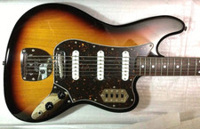 Fender Bass VI Jaguar Sunburst