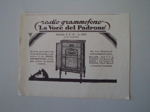 Advertising pubblicità 1931 - advertising,