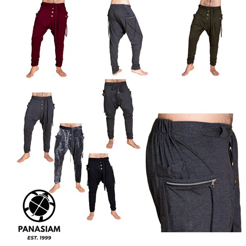 Panasiam pantaloni baggy ch01 - baggy,