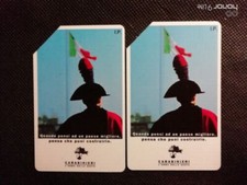 Schede Telefoniche Sip Nr.2 - L.5/10.000  "Carabinieri - Arma della Gente"