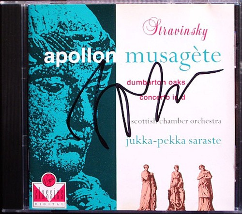 Jukka pekka saraste - jukka-pekka, signed