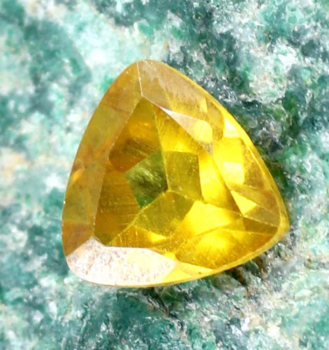 Naturale giallo zircone - zircone, 6.45