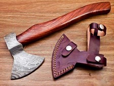 TOMAHAWK, ASCIA, ASCIA, TR-4838 ACCIAIO DAMASCATO FORGIATO FATTO A MANO PERSONALIZZATO