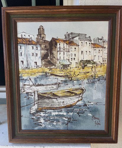 Bernard dufour huile sur - bernard,