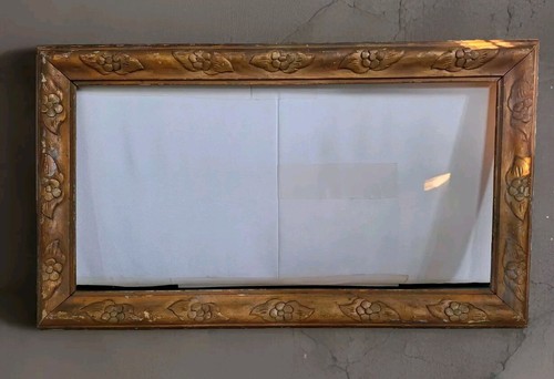 Cornice antico legno dorata - legno,