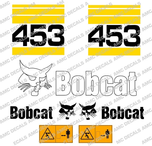 Set adesivi per bobcat - set,