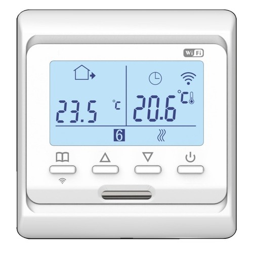 Termostato lcd per impianto - per, di