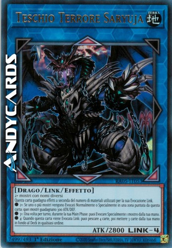 Teschio terrore saryuja - terrore,