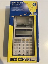 Sharp EL-1611E calcolatrice elettronica con stampante professionale
