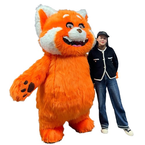 Costume gonfiabile panda rosso - costume,
