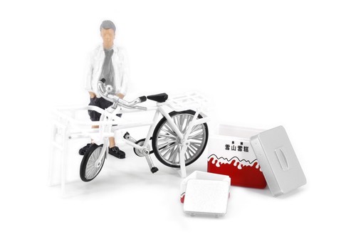 Bicicletta gelato tiny - gelato, city