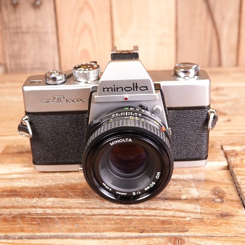 Fotocamera reflex minolta - fotocamera, srt