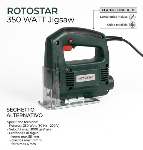 Seghetto alternativo rotostar - alternativo,