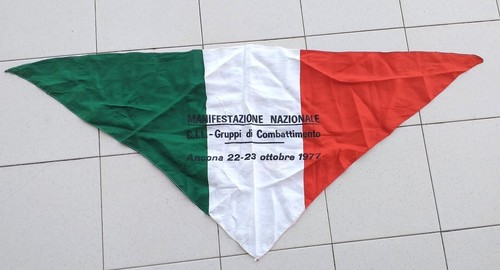 Foulard vintage tricolore