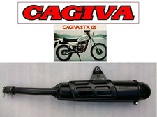 CAGIVA SXT  125 - SILENZIATORE ORIGINALE  - OEM SILENCER