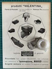 Rara Pubblicità Selle “Valentina” per VESPA del 1954