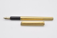 Dunhill Gemline vintage 1970s gold fountain pen by Montblanc