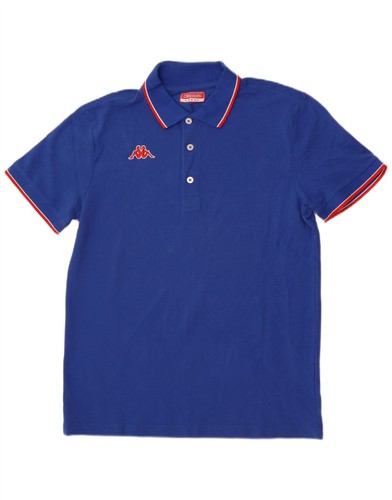 Polo uomo kappa grande blu - uomo,