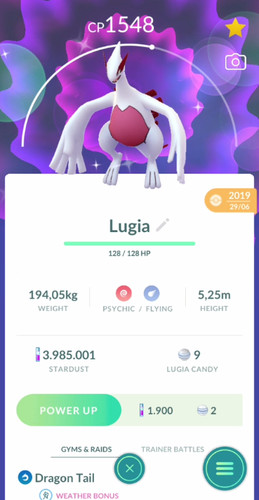 Pokemon✨Lugia