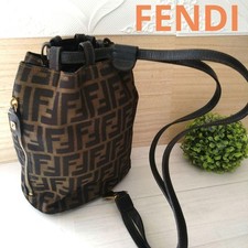 Borsa a tracolla FENDI Zucca