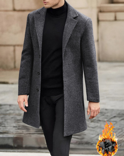 Cappotto uomo misto lana - , pea