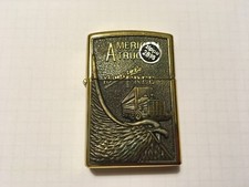 Zippo American Trucker 70th Anniversary 1996 3D Bold Emblem New Never Open XII