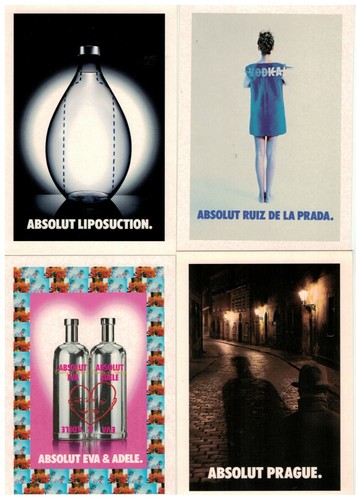Promocard absolut vodka - promocard,