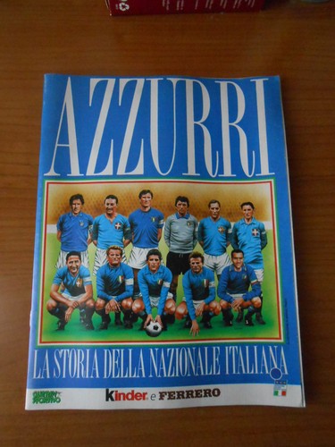 Album figurine azzurri storia - album,