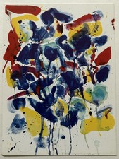 SAM FRANCIS   - Carton d