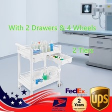 Carrello mobile medico a 2