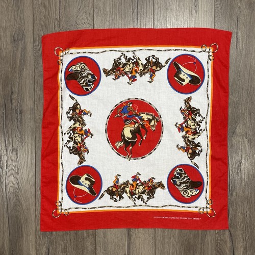 Sciarpa bandana grafica cowboy