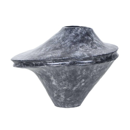 Vaso resina effetto pietra - in,