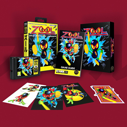 Zool sega mega drive - zool,