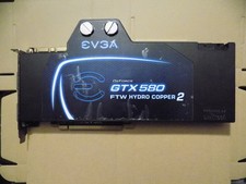 EVGA GeForce GTX 580 FTW Hydro Copper 2 GDDR5 3 GB 384 bit PCI-E 2.0 x16 SLI/HDPC