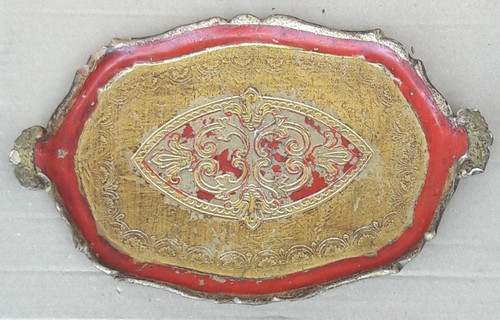 Antico vassoio fiorentino - antico,