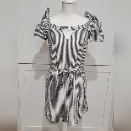 Abito guess grigio bianco a - abito,
