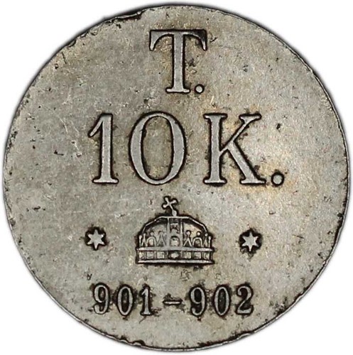 Moneta peso ungheria corone - 10,