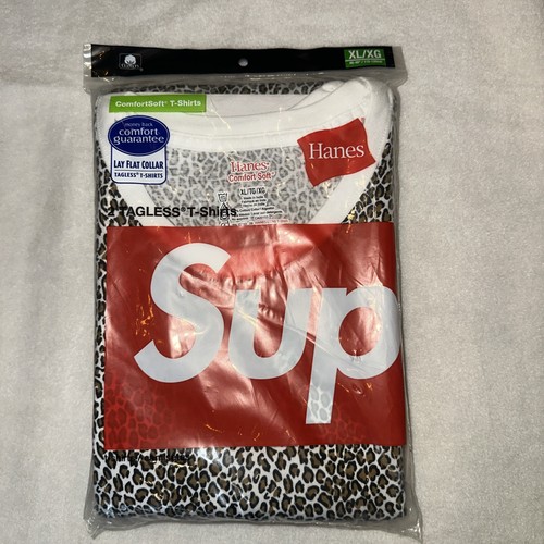 Shirt supreme hanes leopard - supreme,