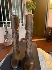 Stivali Pelle Marroni 