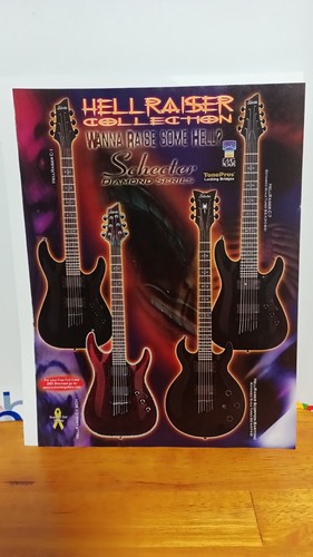 Stampa pubblicitaria schecter - stampa,