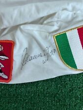 FASCIA ITALIA PERSONALIZZATA TOTTI ROMA NO MAGLIA SHIRT MATCH WORN AUTOGRAFATA