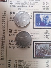moneta 5 lire 1954